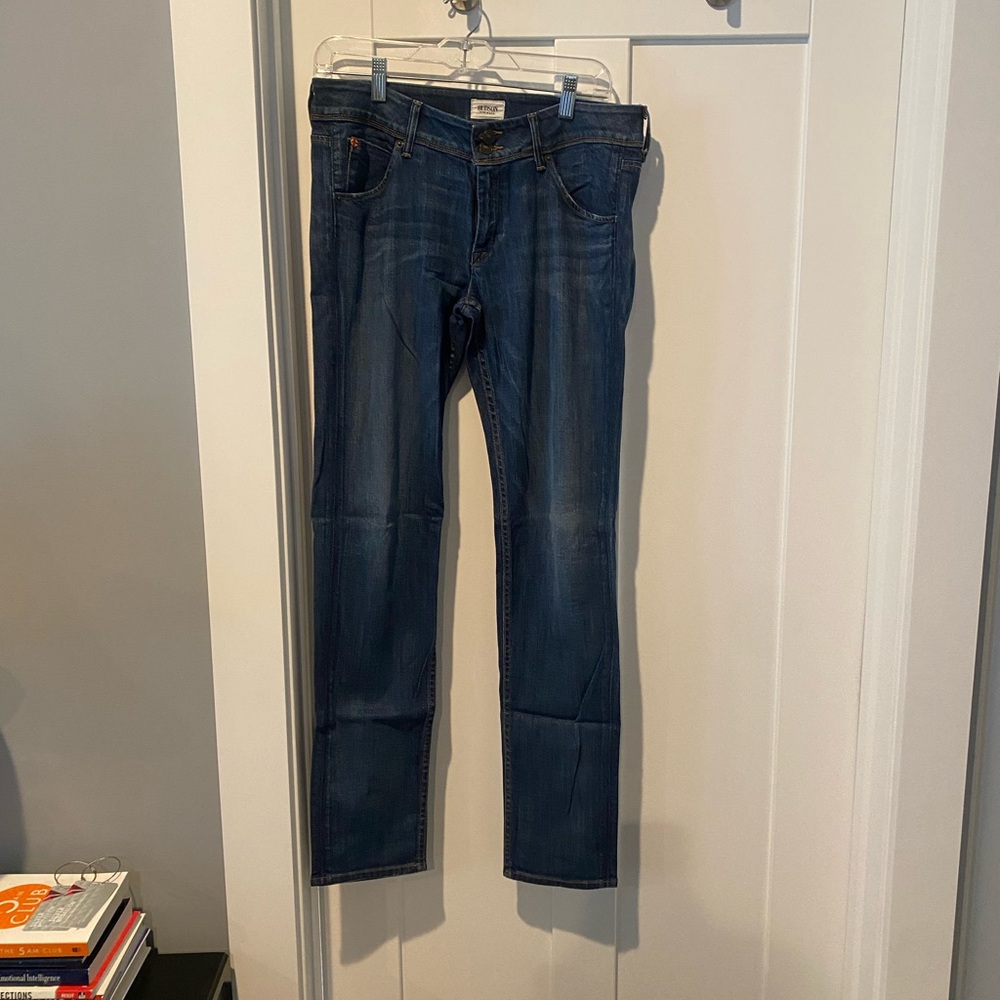 Hudson Jeans Blue collin Skinny Fit Denim